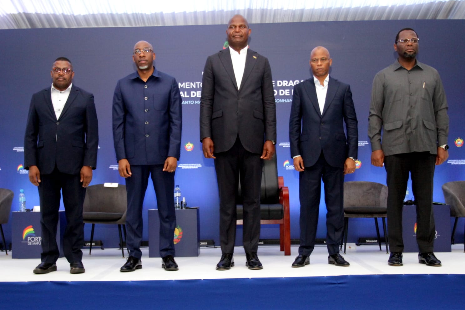 CTA PARTICIPA NO LANÇAMENTO DA DRAGAGEM CAPITAL DO CANAL DE ACESSO AO PORTO DE MAPUTO