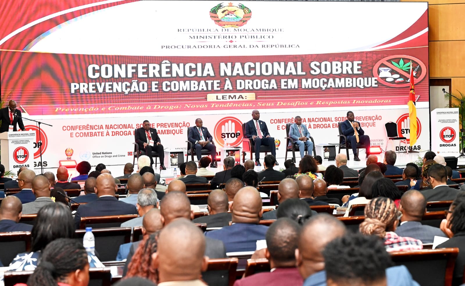 CTA PARTICIPA NA CONFERÊNCIA SOBRE PREVENÇÃO E COMBATE À DROGA EM QUE PRESIDENTE CHAPO DEFENDE CRIAÇÃO E REVITALIZAÇÃO DE NÚCLEOS ANTI-DROGA NAS ESCOLAS